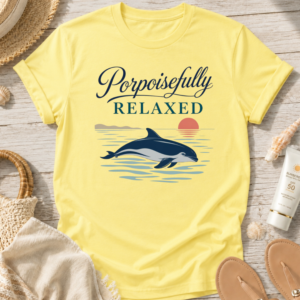 Porpoisefully Relaxed T-Shirt
