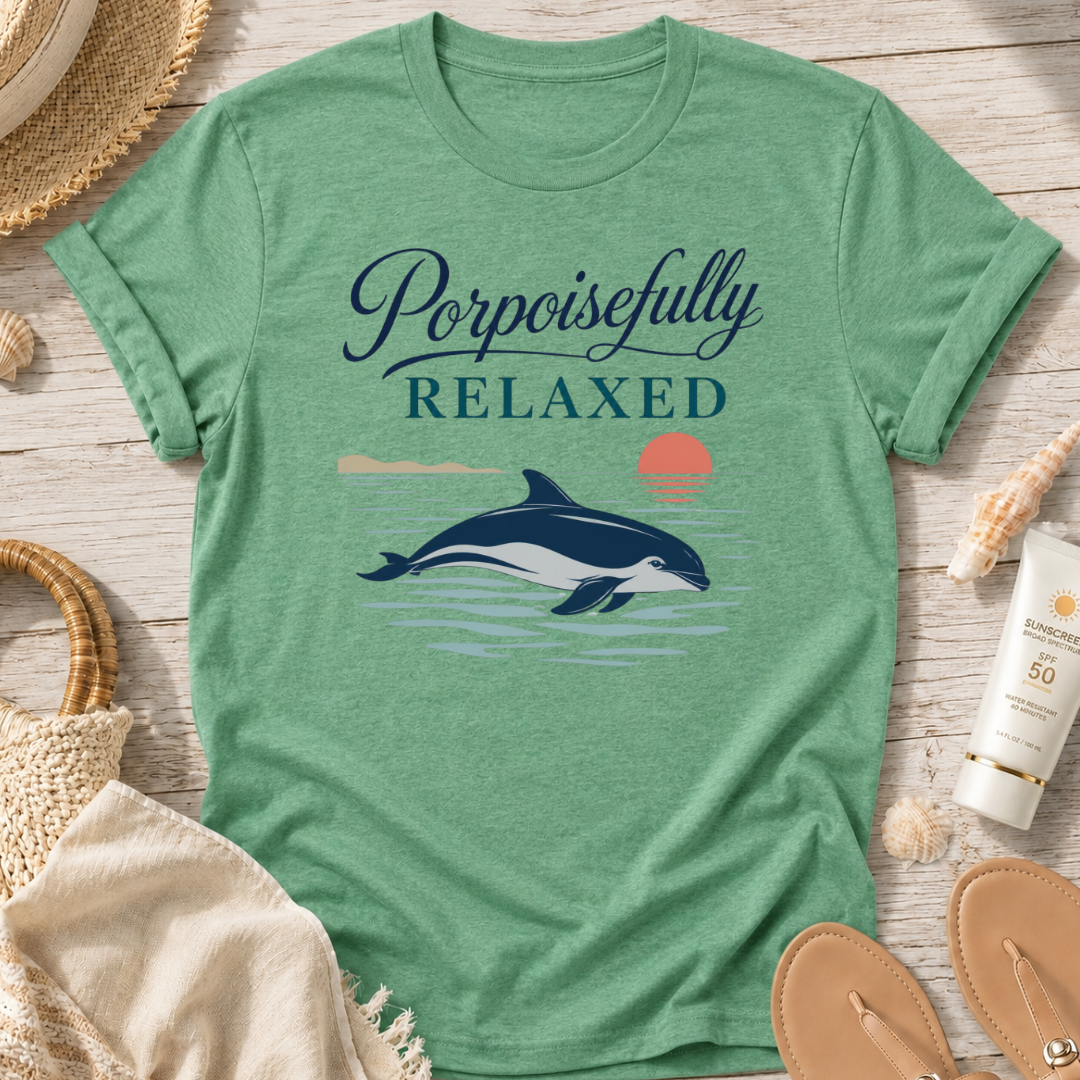 Porpoisefully Relaxed T-Shirt