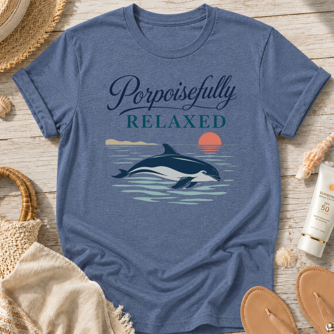 Porpoisefully Relaxed T-Shirt
