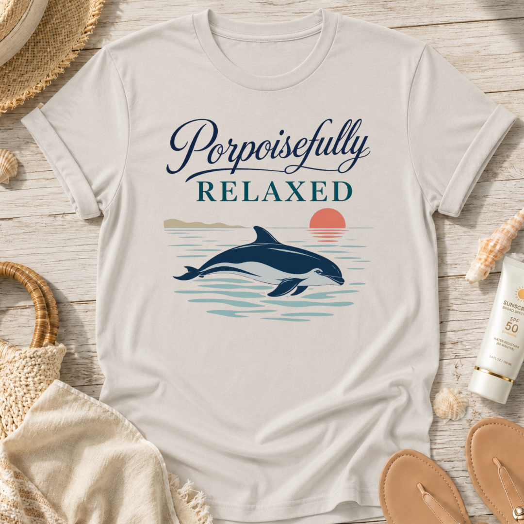 Porpoisefully Relaxed T-Shirt