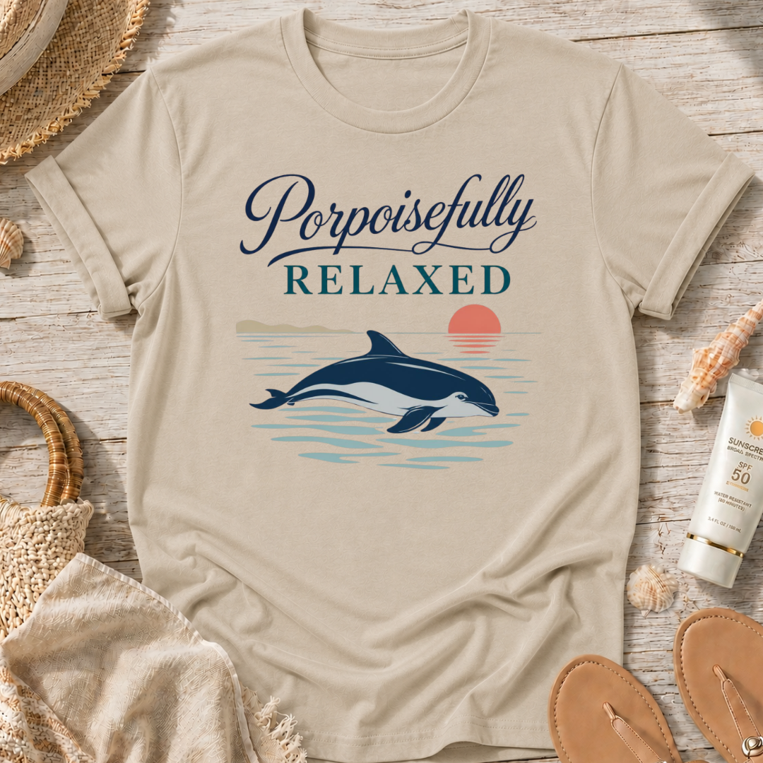 Porpoisefully Relaxed T-Shirt