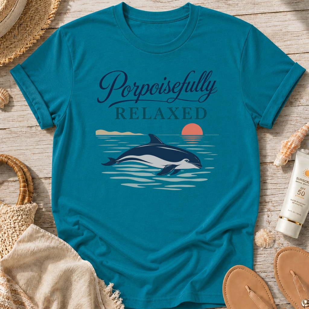 Porpoisefully Relaxed T-Shirt