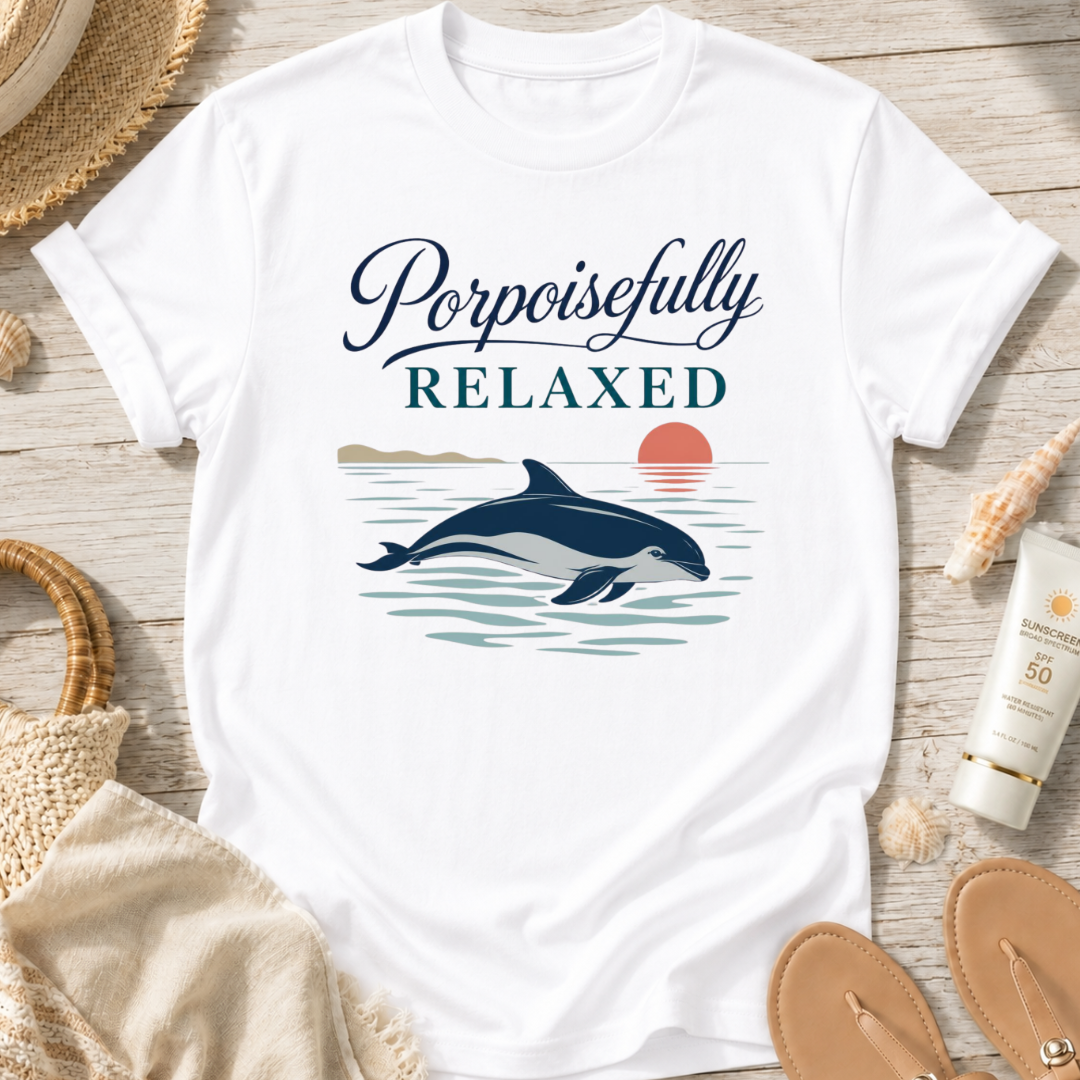 Porpoisefully Relaxed T-Shirt