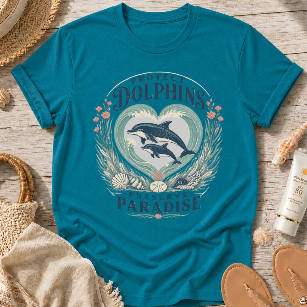 Protect Dolphins Preserve Paradise T-Shirt