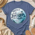 Protect What You Love Dolphin T-Shirt