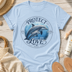 Protect What You Love Dolphin T-Shirt