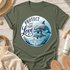 Protect What You Love Dolphin T-Shirt