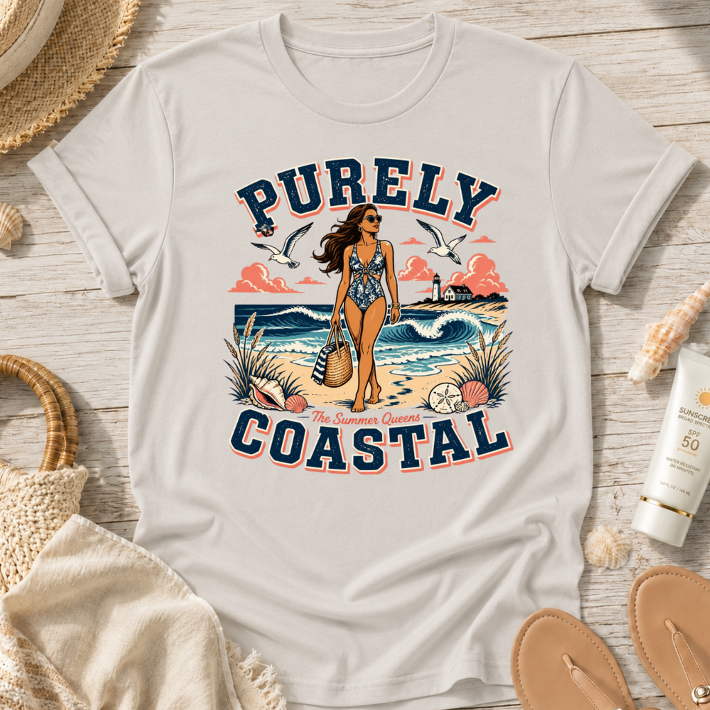 Purely Coastal Queen T‑Shirt