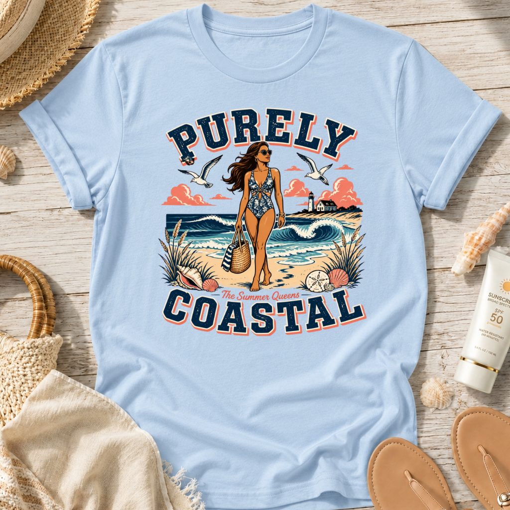 Purely Coastal Queen T‑Shirt
