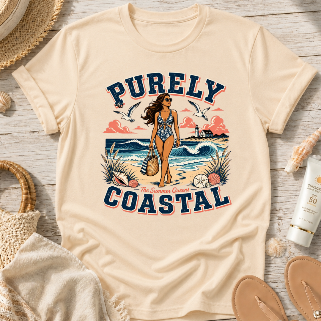 Purely Coastal Queen T‑Shirt
