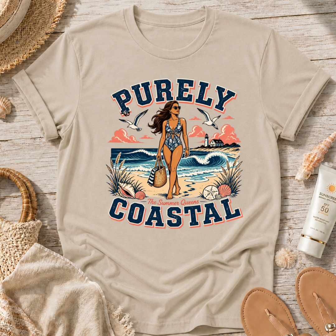 Purely Coastal Queen T‑Shirt