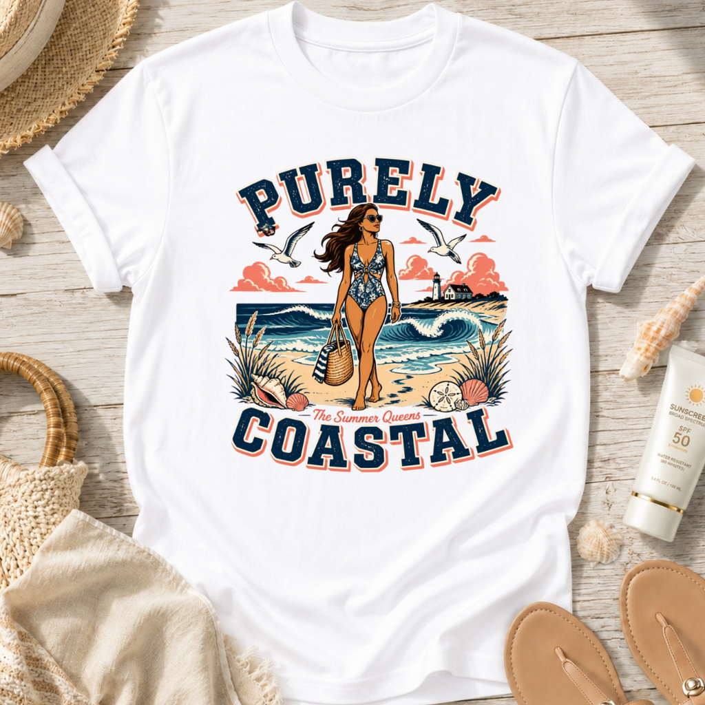 Purely Coastal Queen T‑Shirt