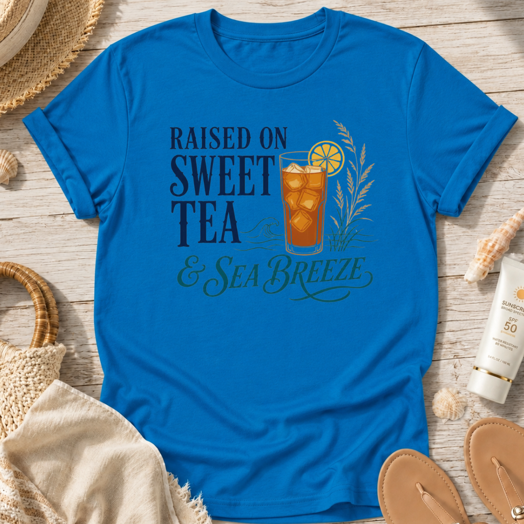 Raised on Sweet Tea & Sea Breeze T-Shirt