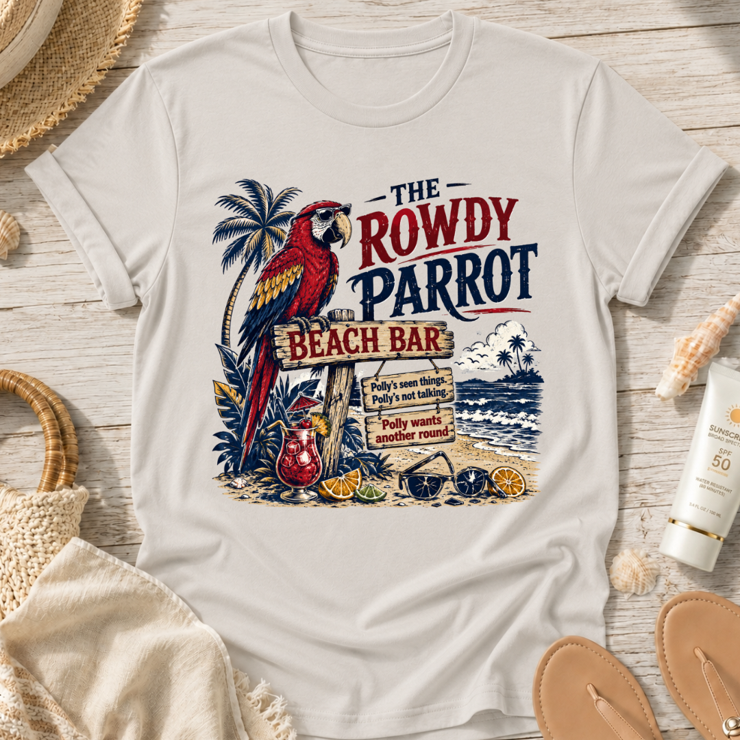 The Rowdy Parrot Bar T-Shirt