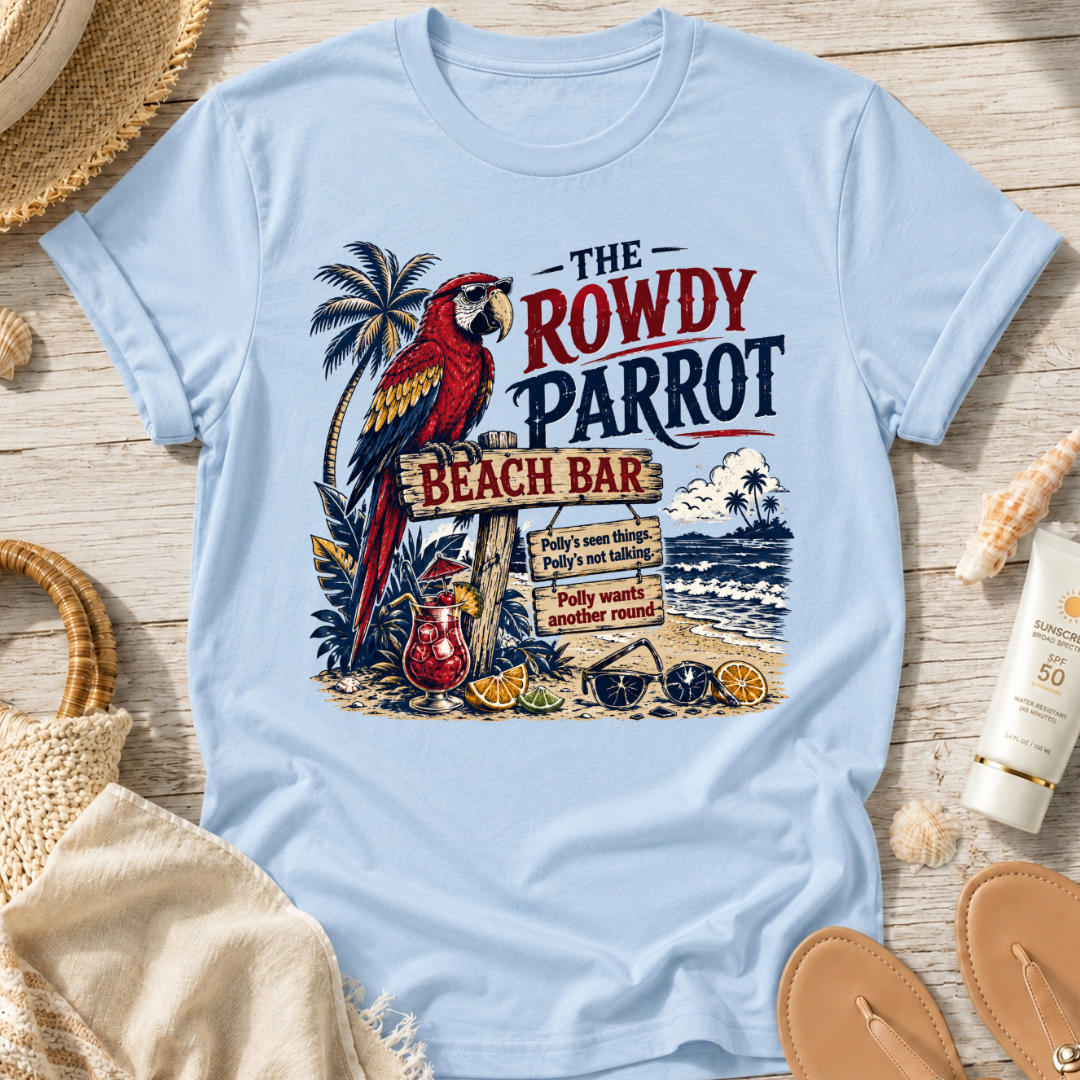 The Rowdy Parrot Bar T-Shirt