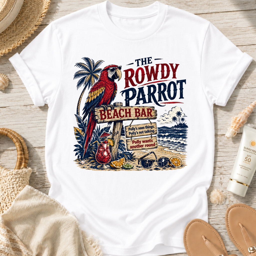 The Rowdy Parrot Bar T-Shirt