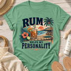 Rum Helps My Personality T-Shirt