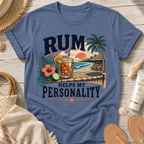 Rum Helps My Personality T-Shirt