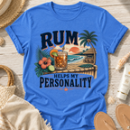 Rum Helps My Personality T-Shirt