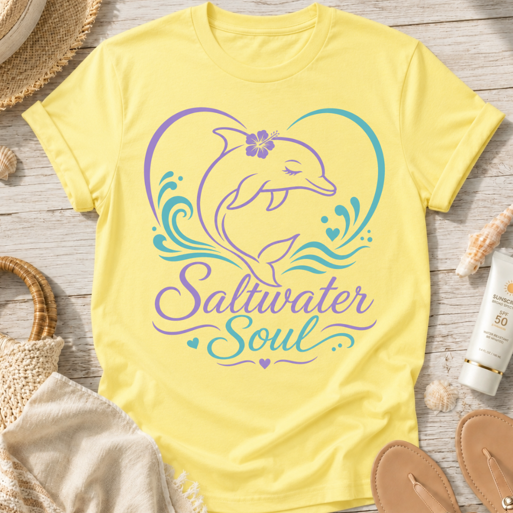 Saltwater Soul Dolphin T-Shirt