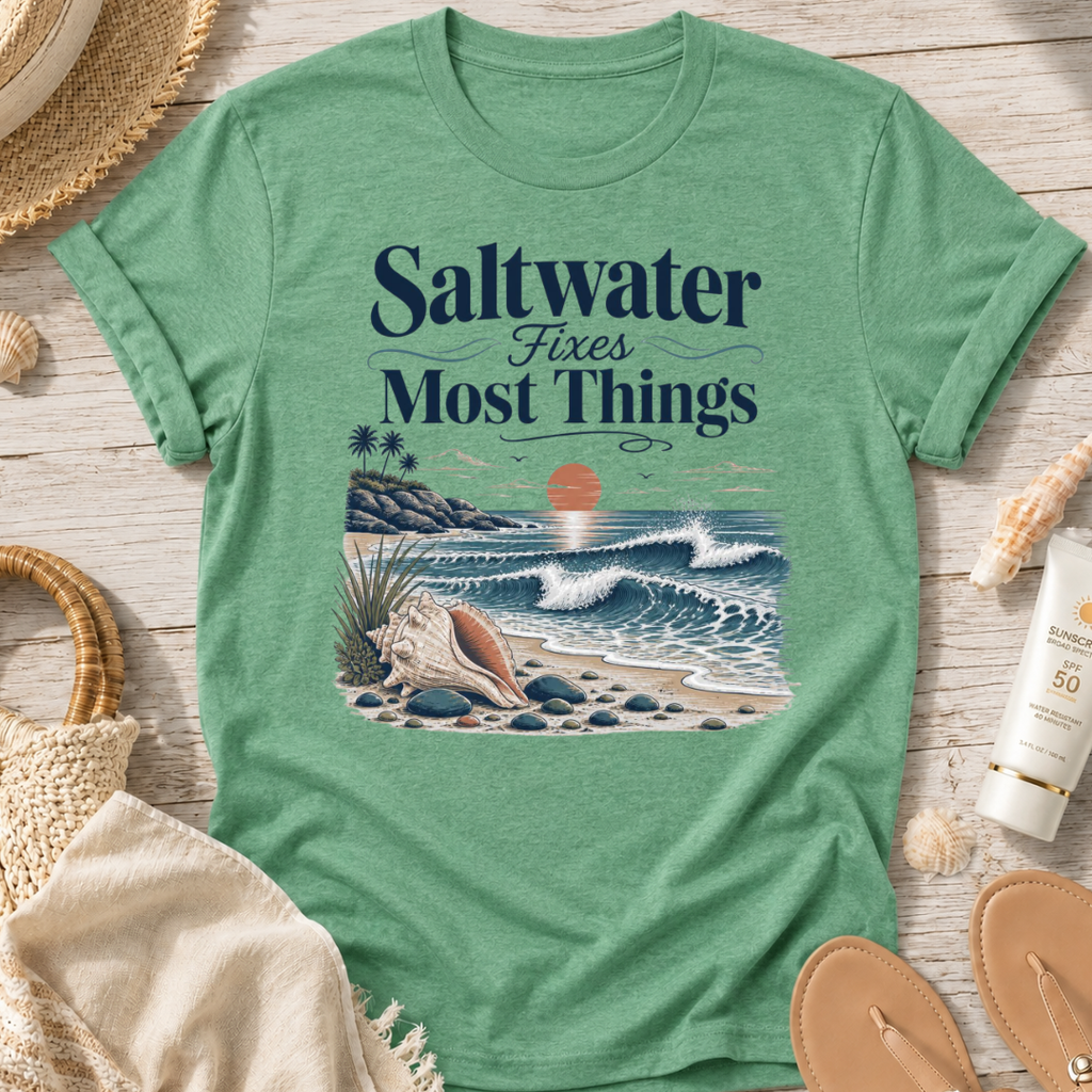 Saltwater Fixes Most Things T-Shirt