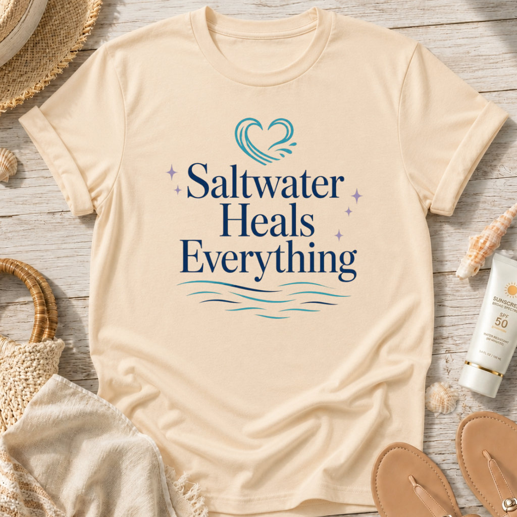 Saltwater Heals Everything T-Shirt