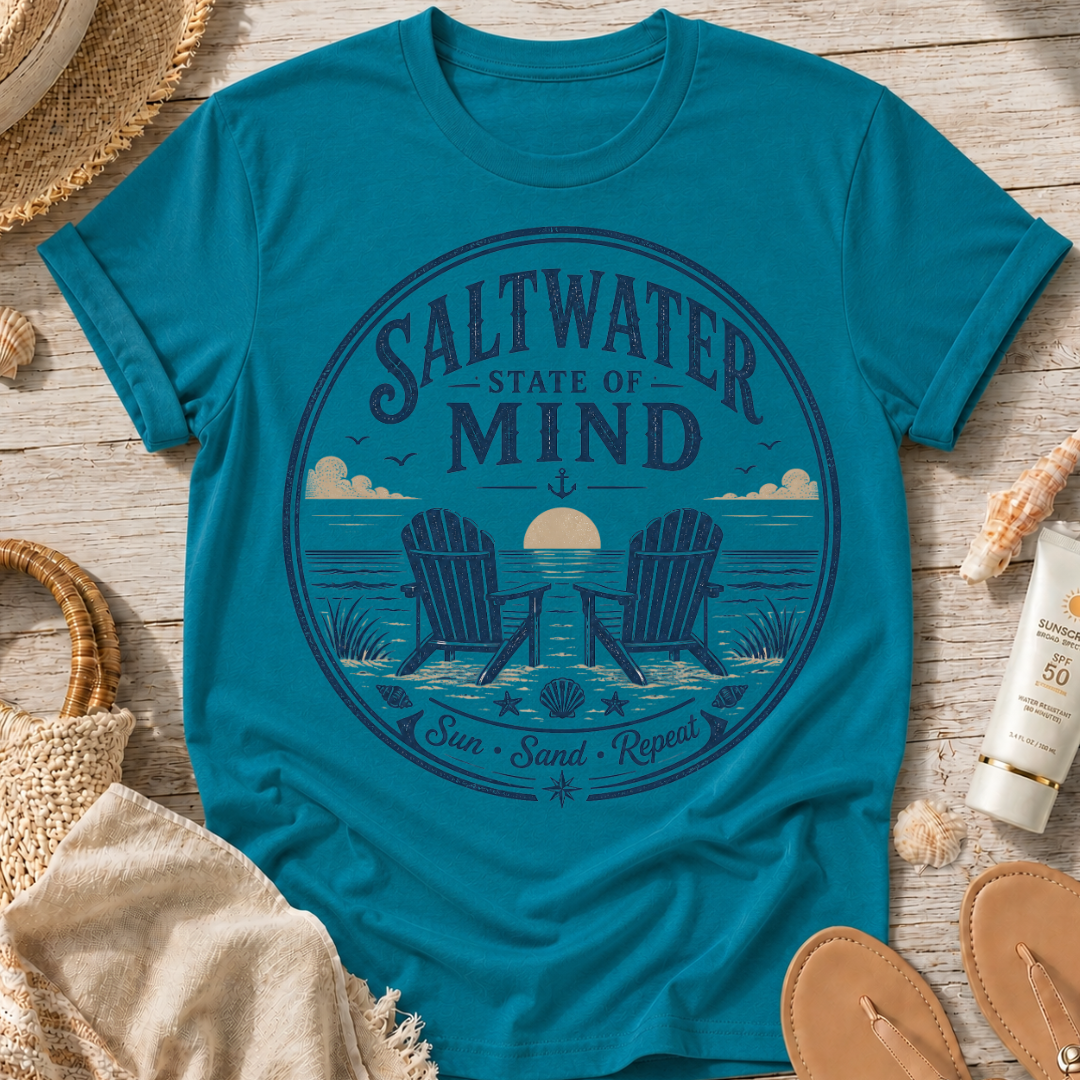 Saltwater State of Mind Chair T-Shirt