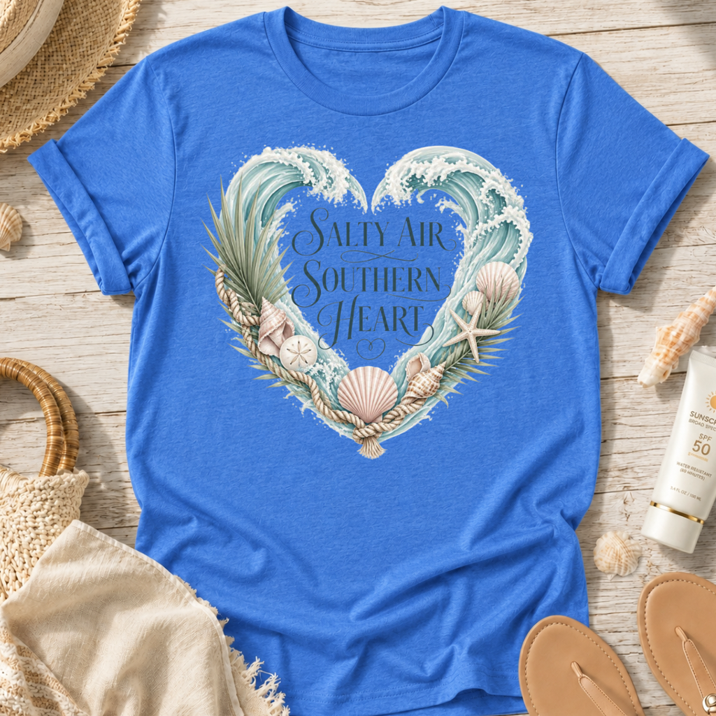 Salty Air Southern Heart T-Shirt