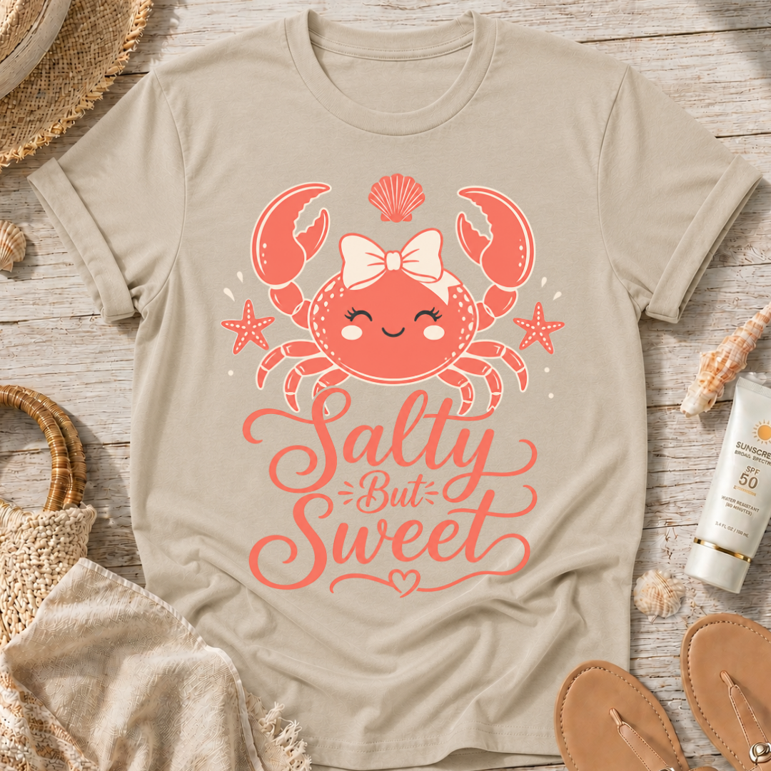 Salty But Sweet Crab T-Shirt