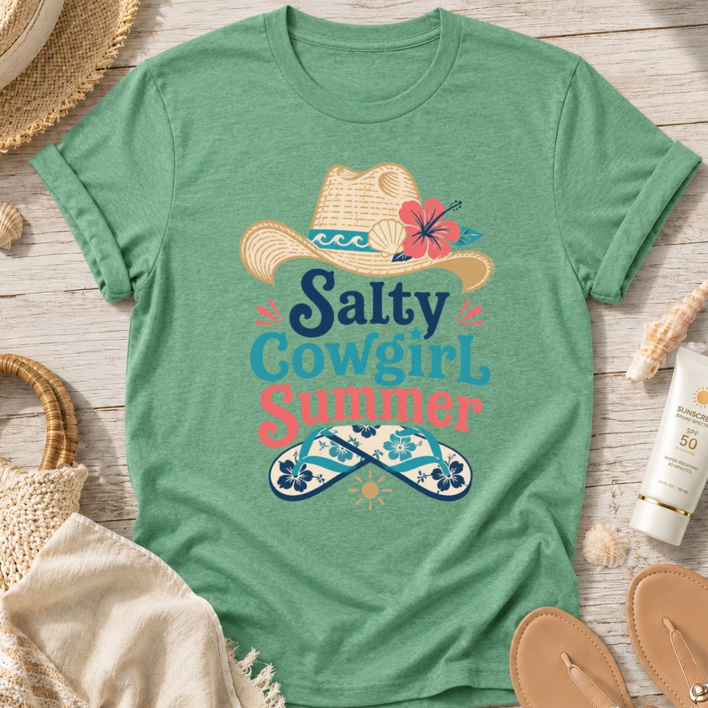 Salty Cowgirl Summer T-Shirt