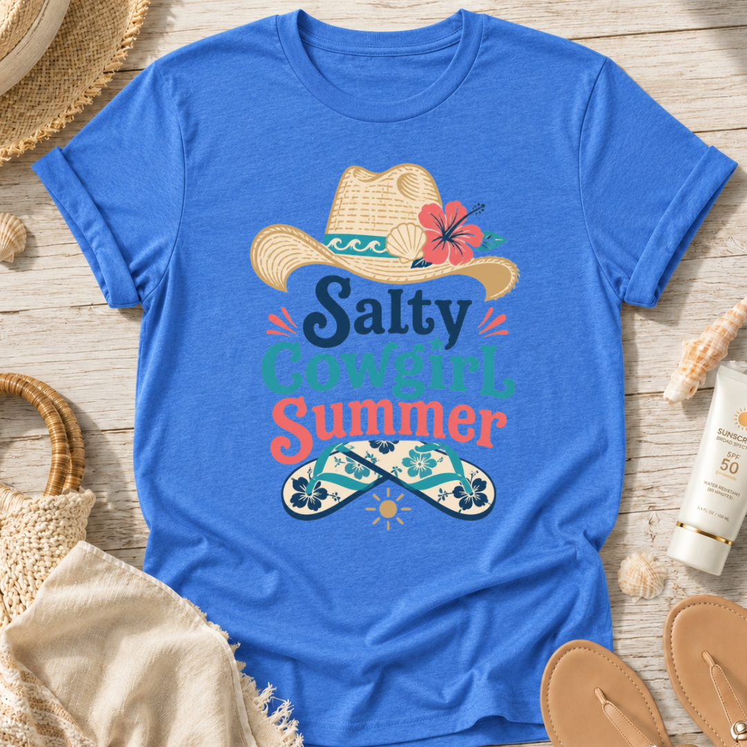Salty Cowgirl Summer T-Shirt