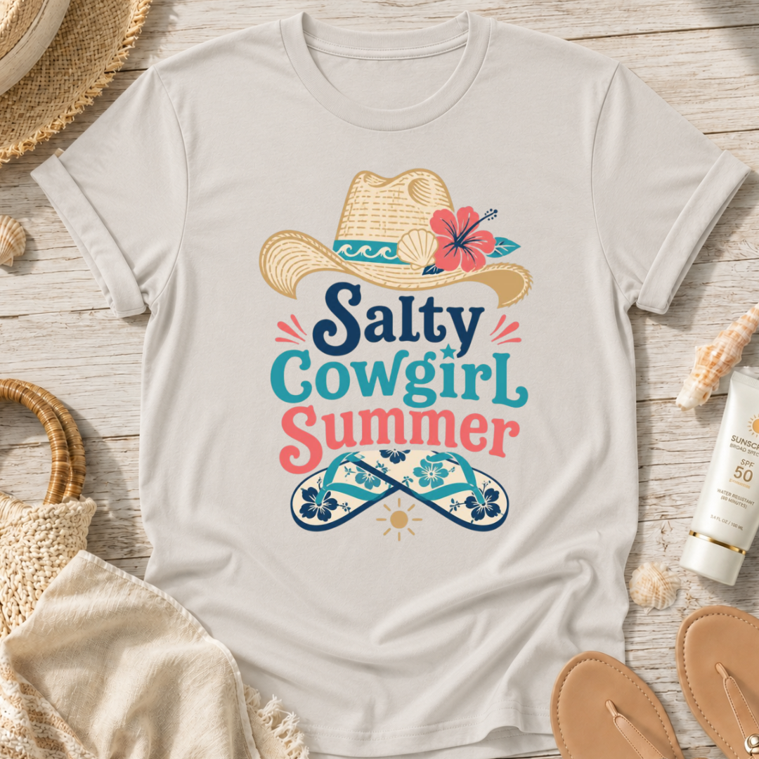 Salty Cowgirl Summer T-Shirt