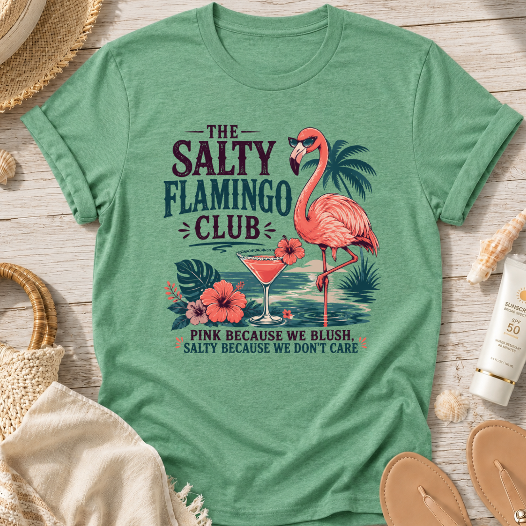 The Salty Flamingo Club T-Shirt