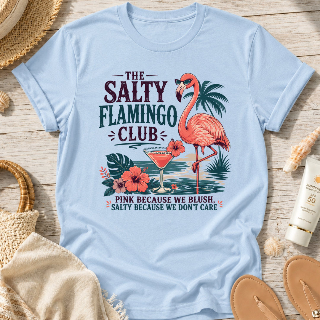 The Salty Flamingo Club T-Shirt