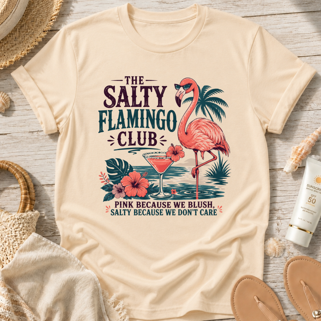 The Salty Flamingo Club T-Shirt