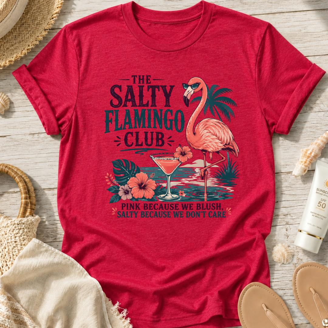 The Salty Flamingo Club T-Shirt