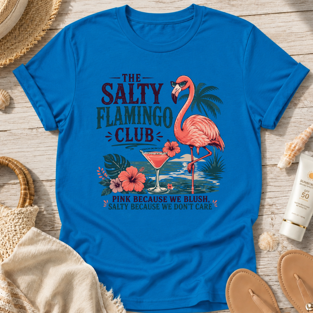 The Salty Flamingo Club T-Shirt