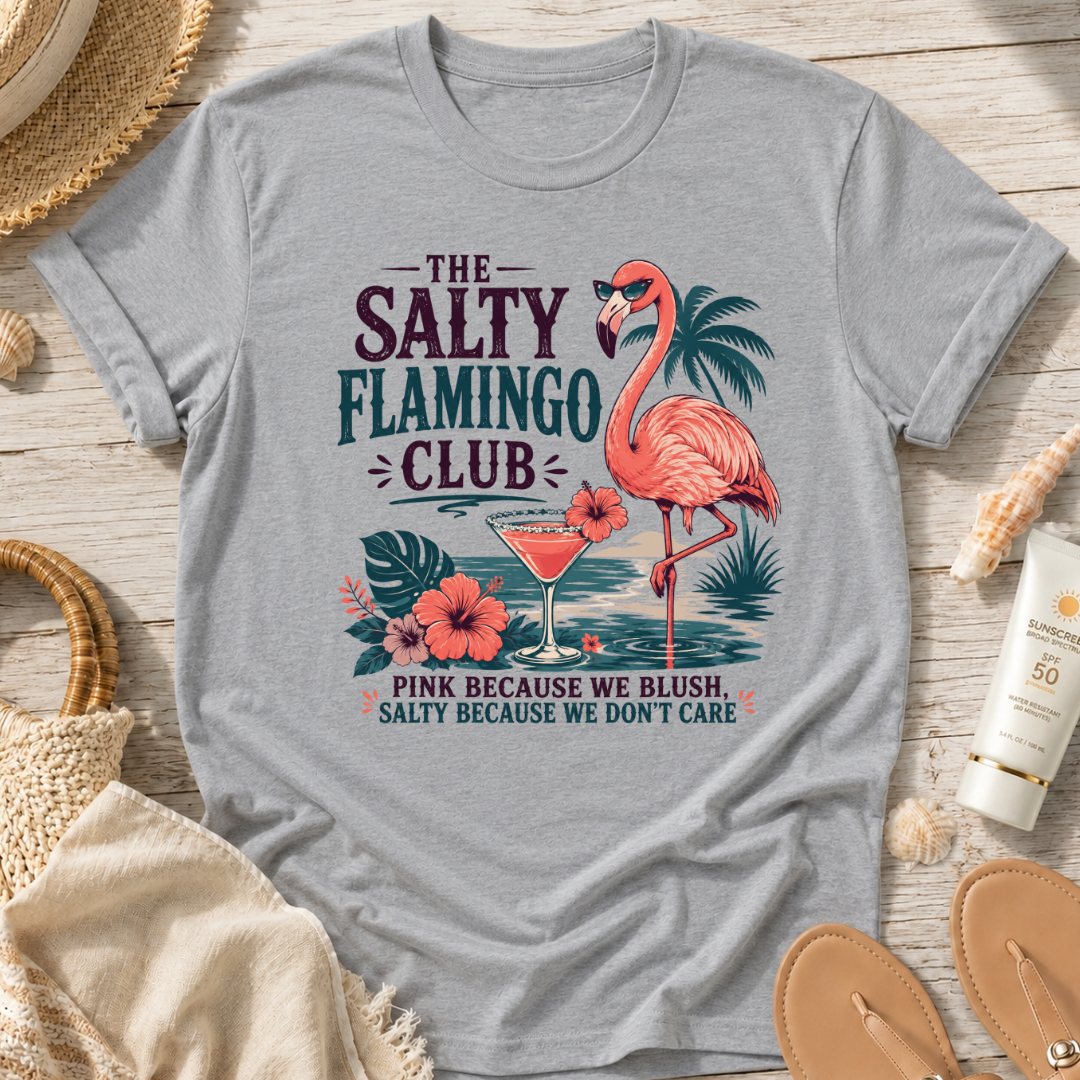 The Salty Flamingo Club T-Shirt