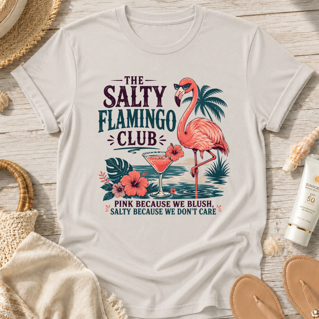 The Salty Flamingo Club T-Shirt