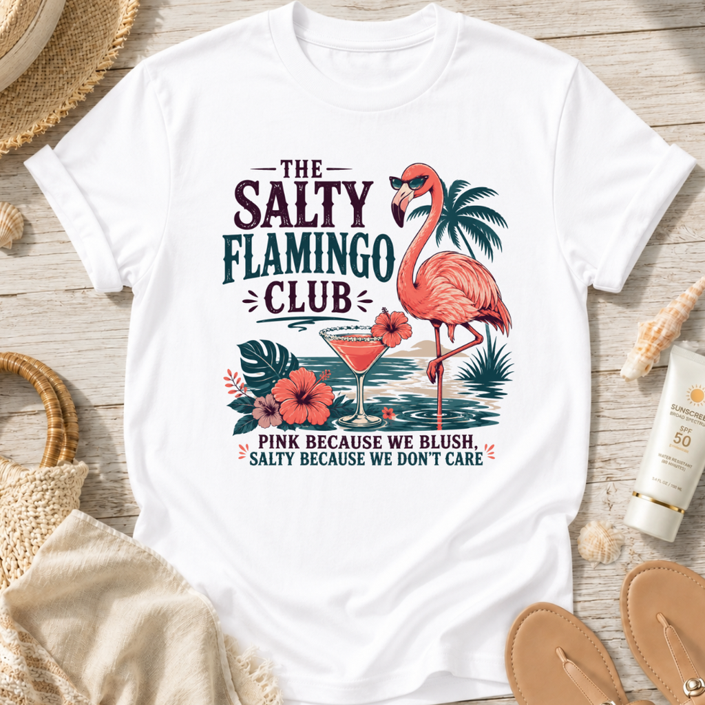 The Salty Flamingo Club T-Shirt