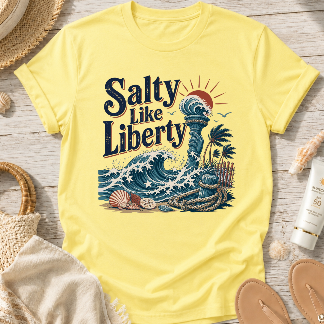 Salty Like Liberty T‑Shirt