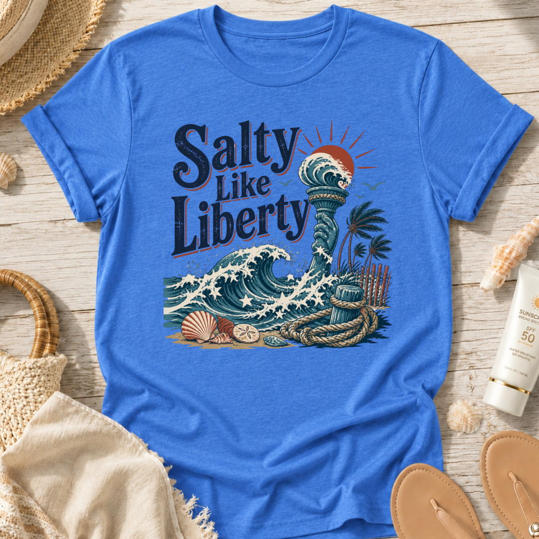 Salty Like Liberty T‑Shirt