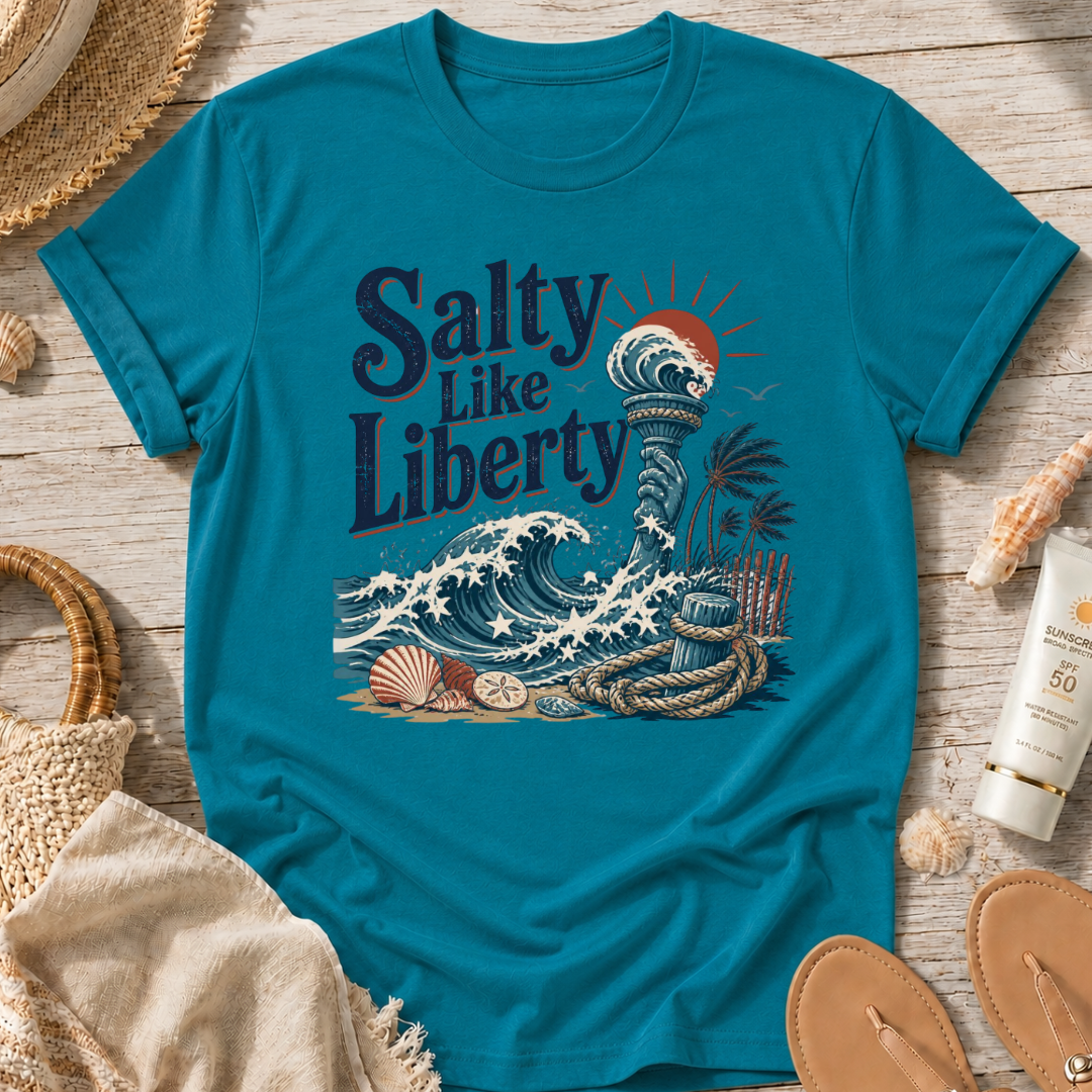 Salty Like Liberty T‑Shirt