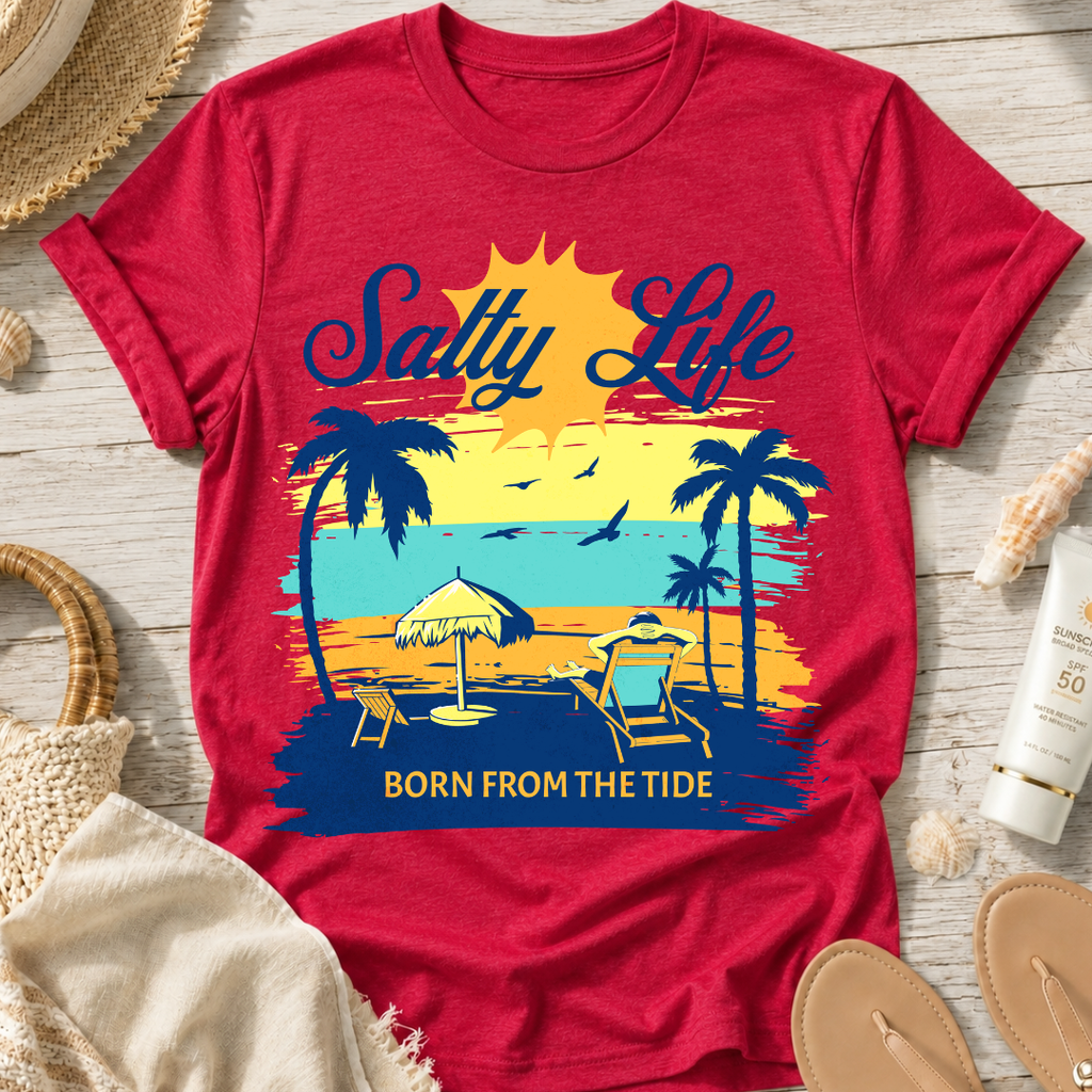 Salty Life Beach T-Shirt