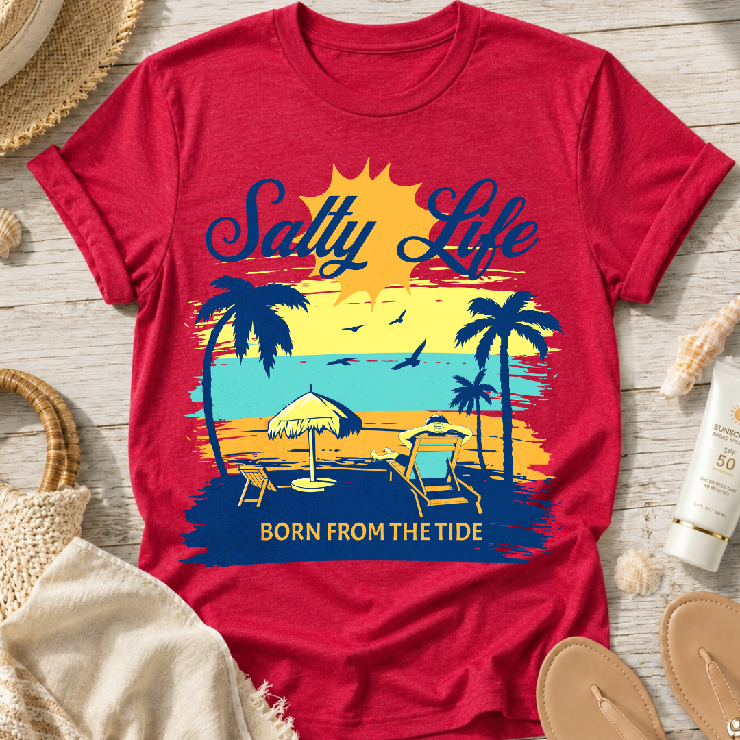 Salty Life Beach T-Shirt