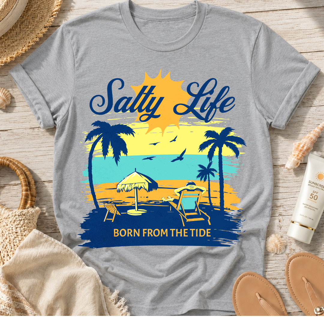 Salty Life Beach T-Shirt