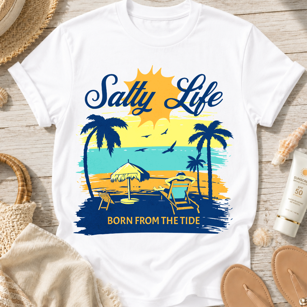 Salty Life Beach T-Shirt