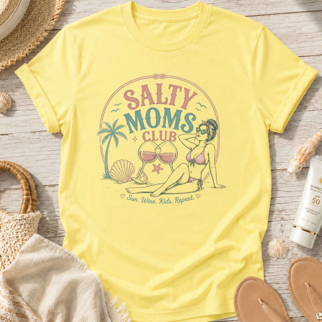 Salty Moms Club Tee