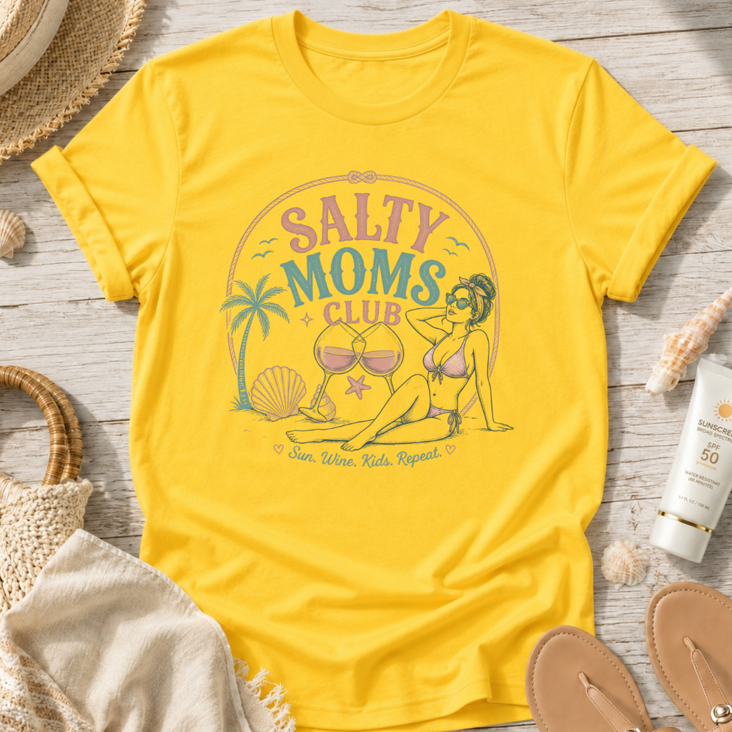 Salty Moms Club Tee