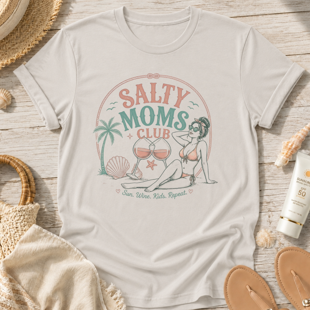 Salty Moms Club Tee